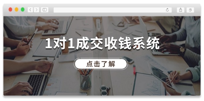 （11936期）1对1成交 收钱系统，十年专注于引流和成交，全网130万+粉丝-搞砸网络——教你躺赚