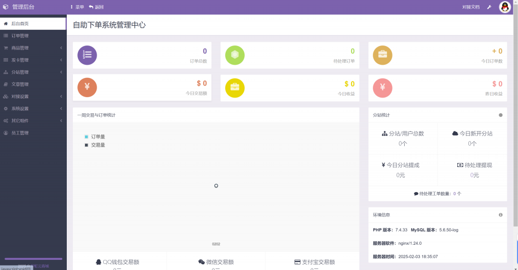 彩虹云商城二开-仿鲸发卡模版源码-搞砸网络——多一条搞钱的路