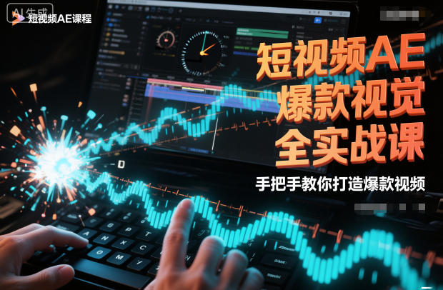 短视频AE爆款视觉全实战课，手把手教你打造爆款视频-搞砸网络-www.gaoza.cn