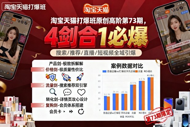淘宝天猫打爆班原创高阶第73期，4剑合1必爆-搞砸网络-www.gaoza.cn