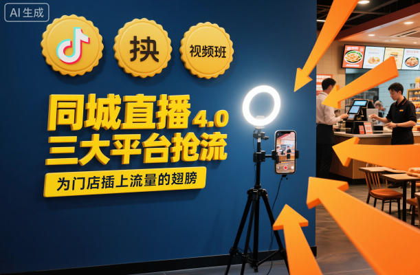 同城直播实操班4.0，三大平台抢流，为门店插上流量的翅膀-搞砸网络-www.gaoza.cn
