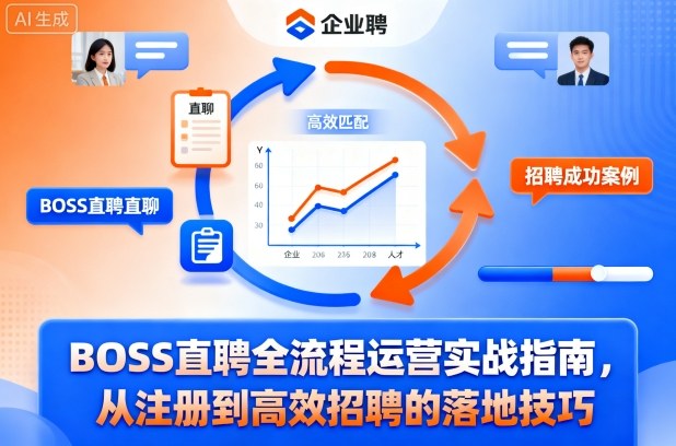 BOSS直聘全流程运营实战指南，从注册到高效招聘的落地技巧-搞砸网络-www.gaoza.cn