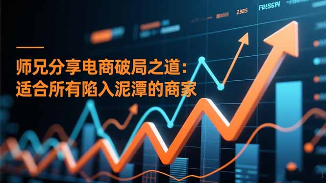 师兄分享电商破局之道：适合所有陷入泥潭的商家-搞砸网络-www.gaoza.cn