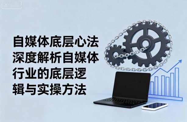 自媒体底层心法，深度解析自媒体行业的底层逻辑与实操方法-搞砸网络-www.gaoza.cn
