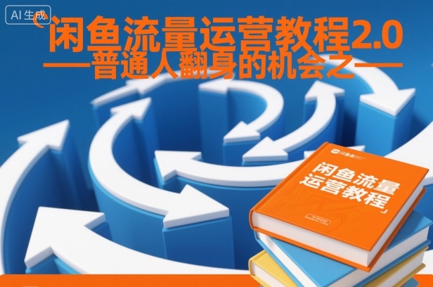 闲鱼流量运营教程2.0——普通人翻身的机会之一-搞砸网络-www.gaoza.cn