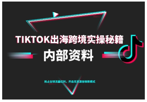 TikTok跨境电商0-1搭建运营，TK出海跨境实操秘籍（10月更新）-搞砸网络-www.gaoza.cn