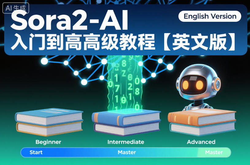 Sora2-AI入门到高级教程【英文版】-搞砸网络-www.gaoza.cn