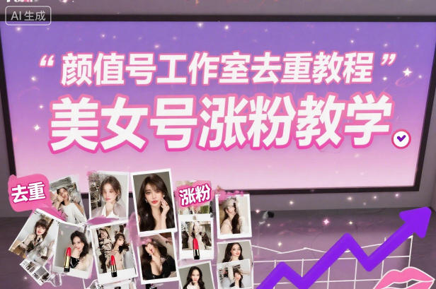 颜值号工作室去重教程，美女号涨粉教学-搞砸网络-www.gaoza.cn