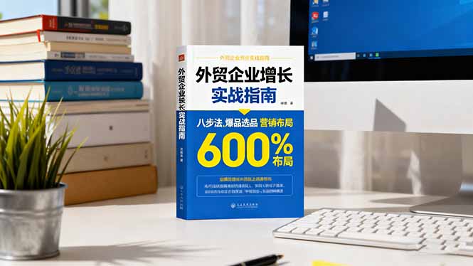 外贸企业增长实战指南，八步法、爆品选品、营销布局，业绩增长300%-搞砸网络-www.gaoza.cn