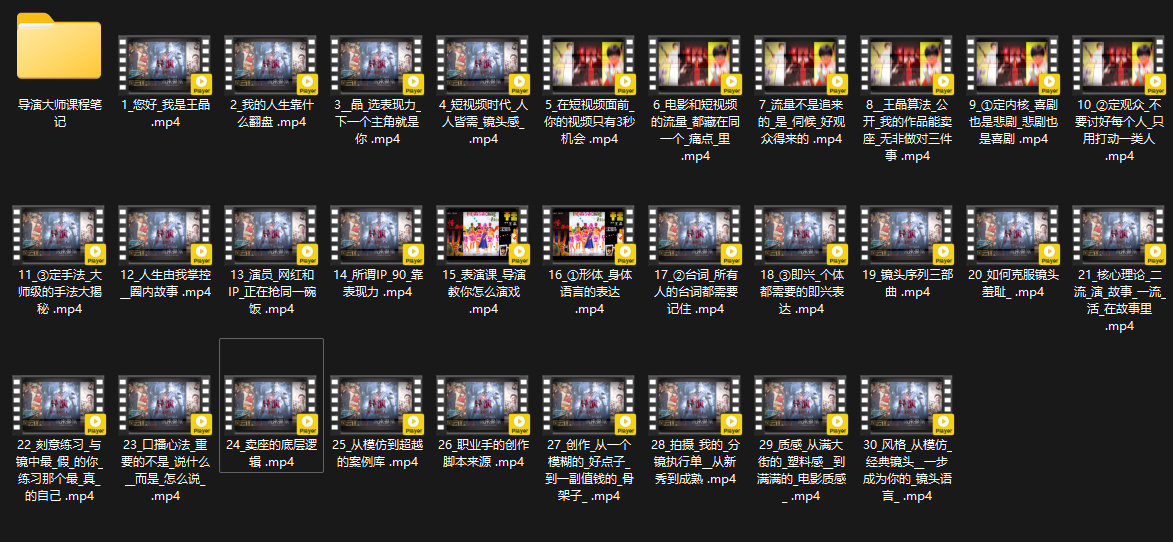 王晶大师课：流量破局-人生由我掌控-搞砸网络-www.gaoza.cn