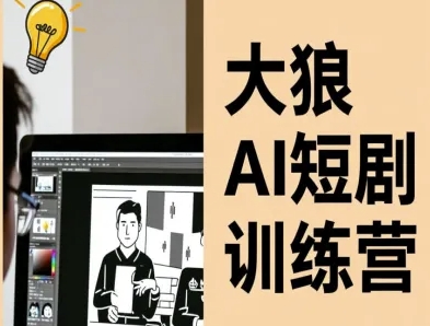 大狼AI短剧训练营-短剧课程(更新中)-搞砸网络-www.gaoza.cn
