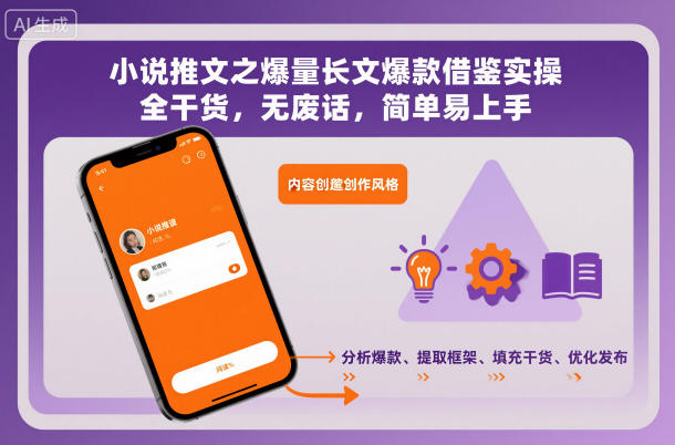 小说推文之爆量长文爆款借鉴实操，全干货，无废话，简单易上手-搞砸网络-www.gaoza.cn