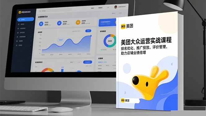 美团大众运营实战课程，排名优化、推广投放、评价管理，助力店铺业绩倍增-搞砸网络-www.gaoza.cn